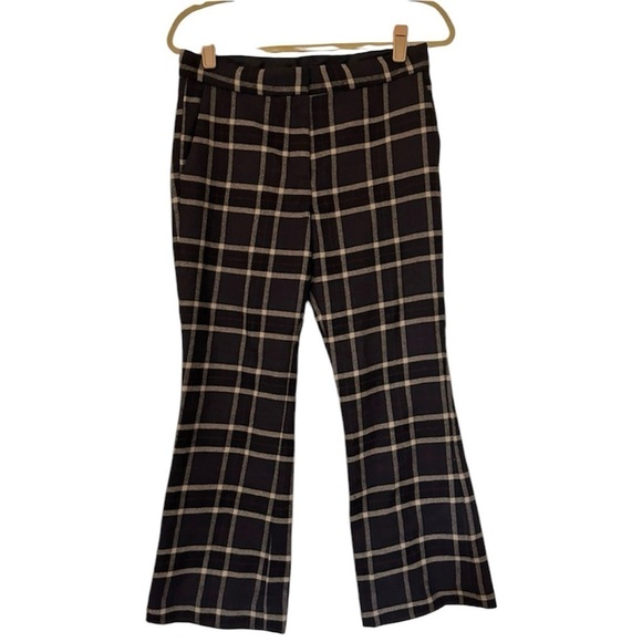 Hache Women’s Pants Wool Plaid Size 40 Small - Picture 7 of 7